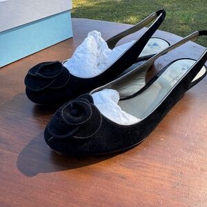 Dani black kitten heels